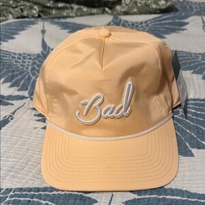 Bad Birdie Apricot Rope Hat